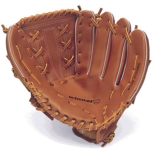 Synthetic leather baseball glove