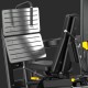 Pajisje Multifunksionale Profesionale / Toorx - PLX-9500 HORIZONTAL LEG PRESS/HACK SQUAT