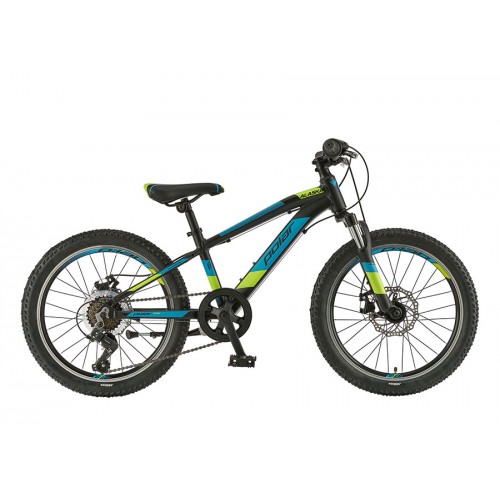 Biçikletë për fëmijë / POLAR ALASKA 20 black-blue-fluo yellow - 22