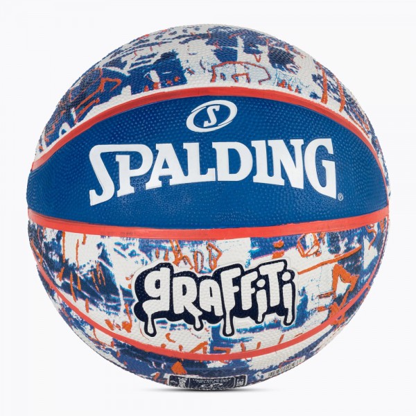 Top Basketbolli Blue Red Grafiti, nr.7 / Spalding - 84-377Z