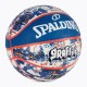 Top Basketbolli Blue Red Grafiti, nr.7 / Spalding - 84-377Z