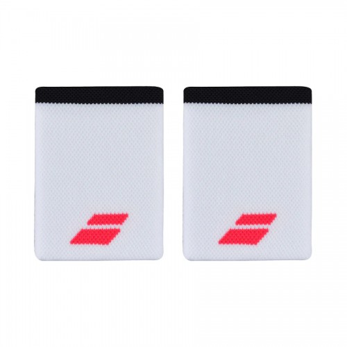 Traka për duar për Padel / Babolat - JUMBO LOGO white-red x 2 Traka për duar për Padel / Babolat - JUMBO LOGO white-red x 2