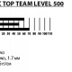Reket për Pingpong / Donic Teams 500 - 725-043