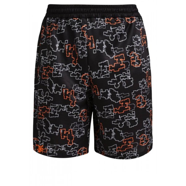 Shorce për basketboll - black/orange - Spalding