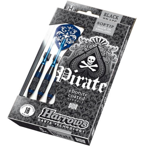 Harrows / Softip Pirate darts, kaltërt