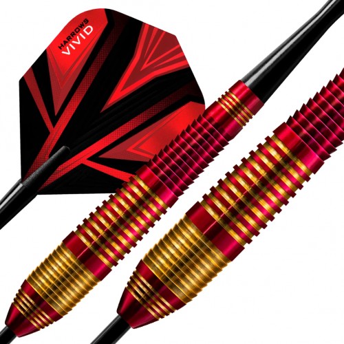Shigjeta për pikado / Harrows - VIVID RED - Steeltip
