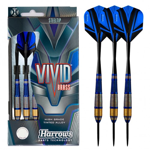 Shigjeta për pikado / Harrows - VIVID BLUE - Steeltip