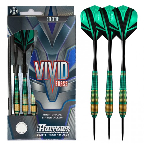 Shigjeta për pikado / Harrows - VIVID GREEN - Steeltip