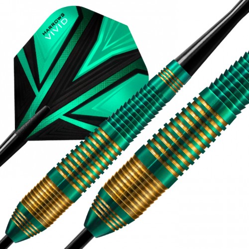 Shigjeta për pikado / Harrows - VIVID GREEN - Steeltip