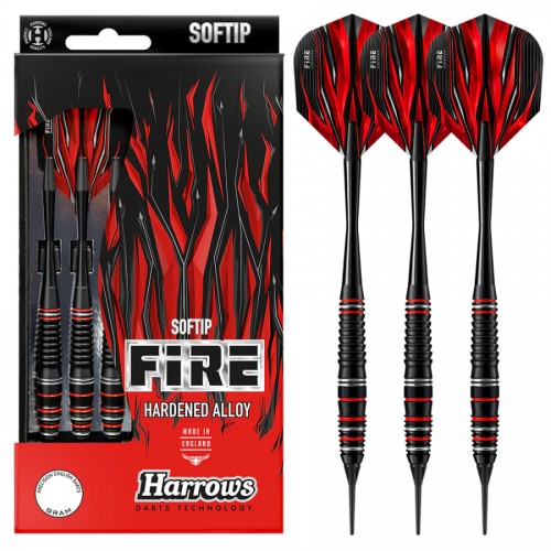 Shigjeta për pikado / Harrows - FIRE HIGH GRADE ALLOY - SOFTIP