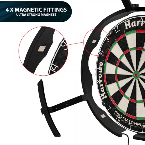 Drita për tabelën e pikados / Harrows - TRI-LIGHT DARTBOARD LIGHT - EU POWER
