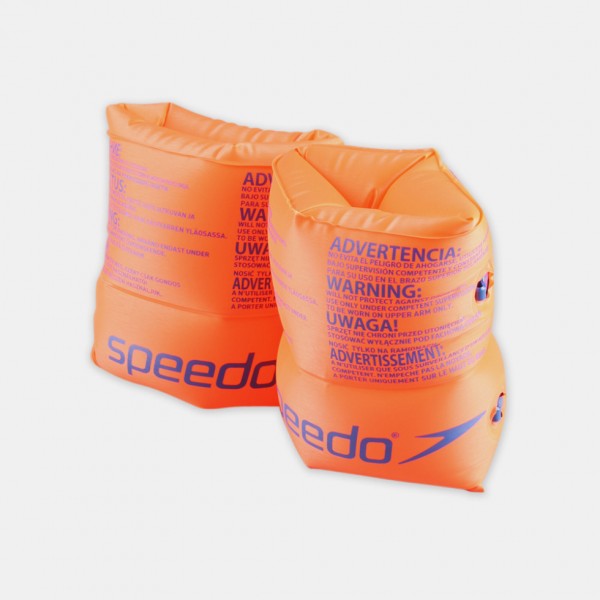 Goma notuese krahu për fëmijë / Speedo - ROLL UP Armbands JU Orange Onesize