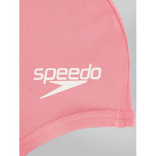 Kapelë për not për fëmijë, poliester / Speedo - POLY CAP JU PINK