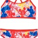 Bikini për vajza / Speedo - Swimsuit ALV 2PC JF BLUE/RED