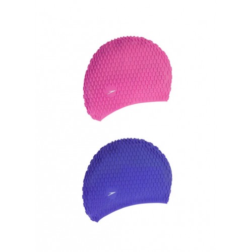 Kapelë për not / Speedo - Bubble Cap AU Pink/purple assorted