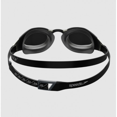 Syza për not / Speedo - FASTSKIN HYPER ELITE MIR AU BLACK/SILVER