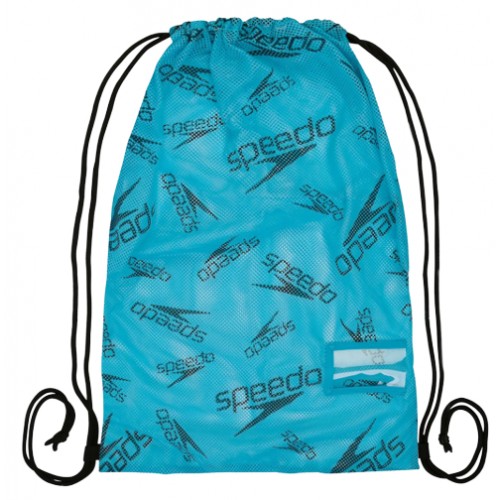 Çantë për pishinë / Speedo - PRINTED MESH BAG AU BLUE/BLACK