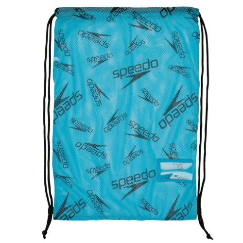 Çantë për pishinë / Speedo - PRINTED MESH BAG AU BLUE/BLACK