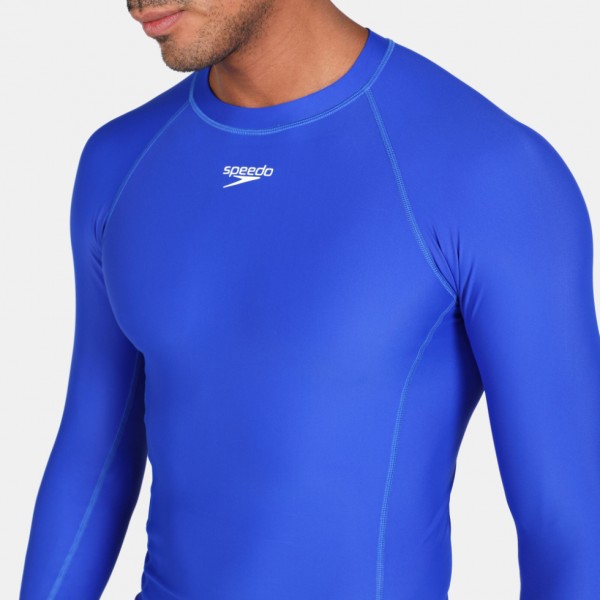 Sweatshirt me mang të gjata për not për meshkuj / Speedo ESS LS SP TOP AM Blue/White