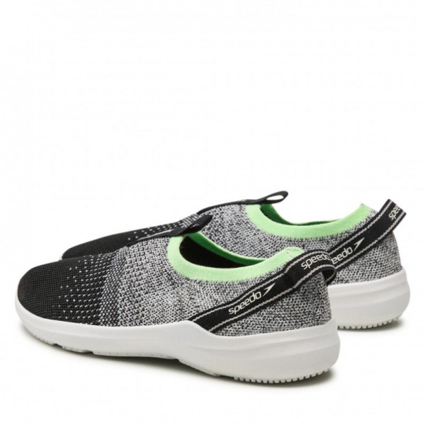 Këpucë uji për plazh, për femra / Speedo - F SURFKNIT PRO AF WHITE/BLACK