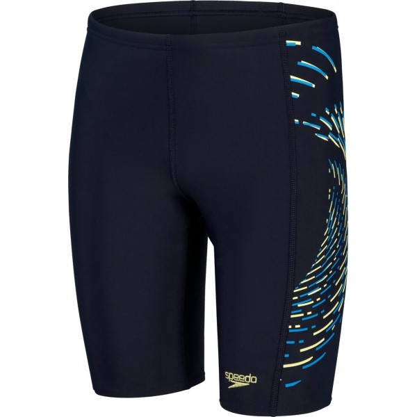 Shorce për not për fëmijë / Speedo - PLMT PRNT JAM JM NAVY/GREEN