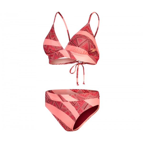 Bikini për femra / Speedo - BANDED TRI 2PC ALV PRT AF ORANGE/RED