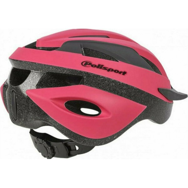 Helmet për çiklizëm / Polisport - RIDE fushia fluo-black mat
