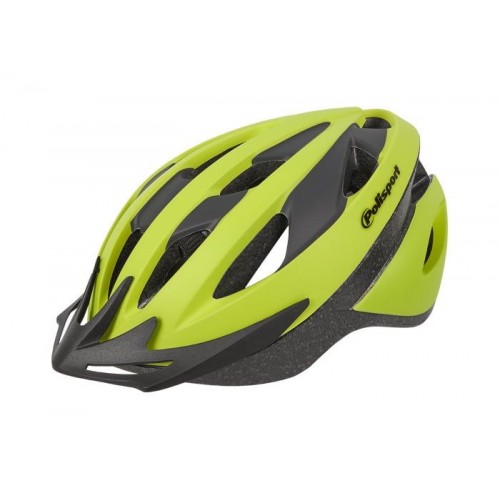 Helmet për çiklizëm / Polisport - RIDE fluo yellow-black mat