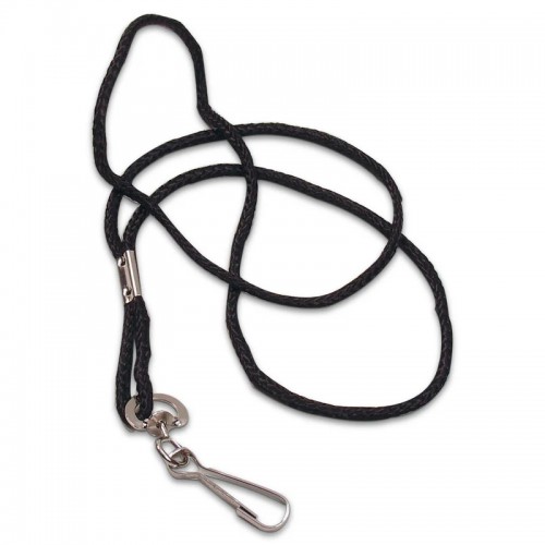 Litar për pip, 48cm / Select lanyard black