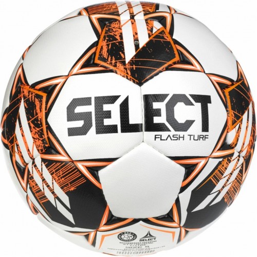 Top futbolli, nr.5 / Select Flash Turf v23 White-orange