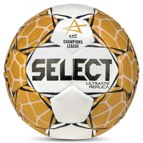 Top hendbolli, nr.2 - Replike / Select REPLICA EHF CHAMP  whti/gpld