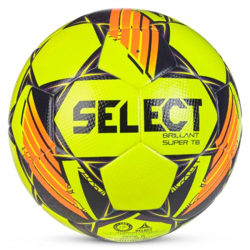 Top Futbolli, nr.5 / Select - Brillant Super TB V24 yellow/purple