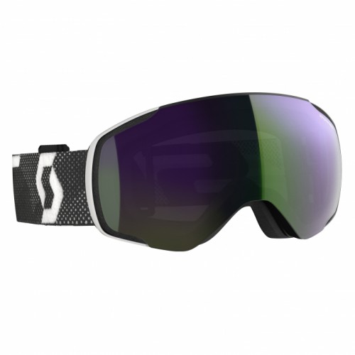 Syza për skijim / SCOTT VAPOR black-white-enhancer green chrome