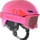 Helmet për skijim për Fëmijë / SCOTT JUNIOR KEEPER 2 PLUS high viz pink - 22