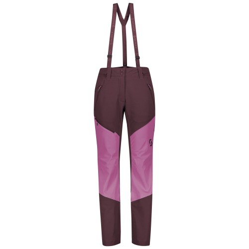 Pantolla për skijim, për Femra / SCOTT - W EXPLORAIR ASCOTTENT WS red fudge-cassis pink - 20