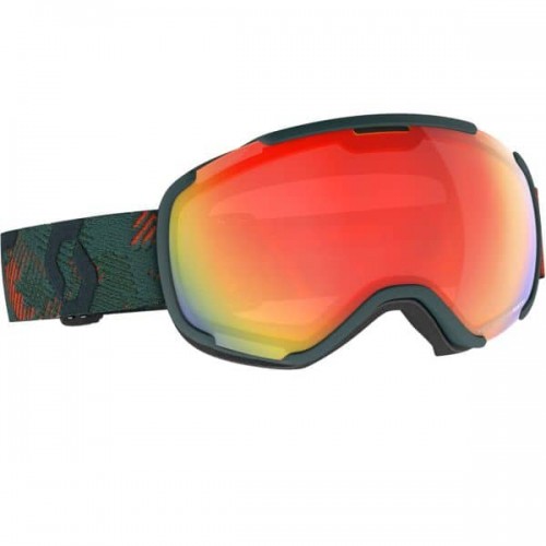 Syza për skijim / SCOTT FAZE II LS sombre green-pumpkin orange-light sensitive red ch. S2-3