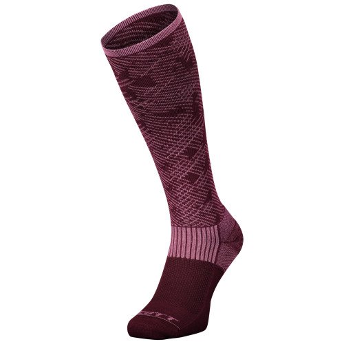 Çorape për skijim / Scott - MERINO CAMO cassis pink-red fudge