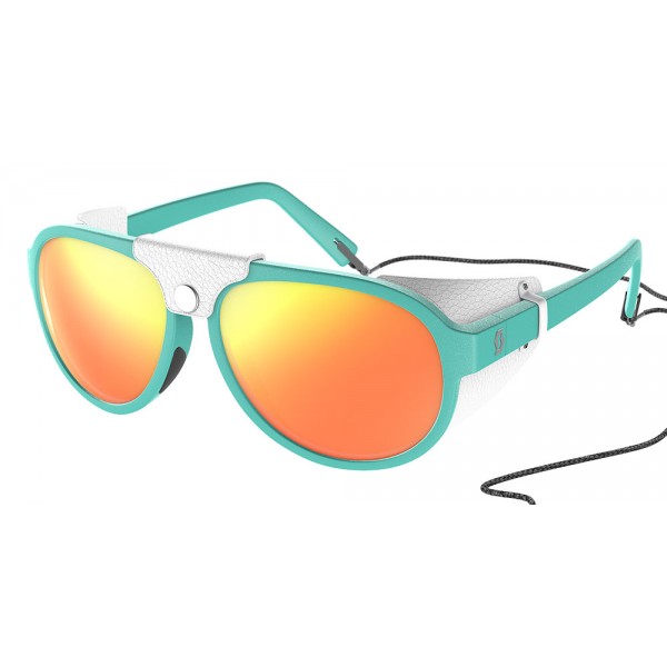 Syze dielli / Scott - CERVINA teal blue-white-red chrome