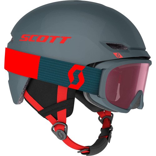 Helmet për skijim për Fëmijë / SCOTT JUNIOR KEEPER 2 PLUS aruba green - 22