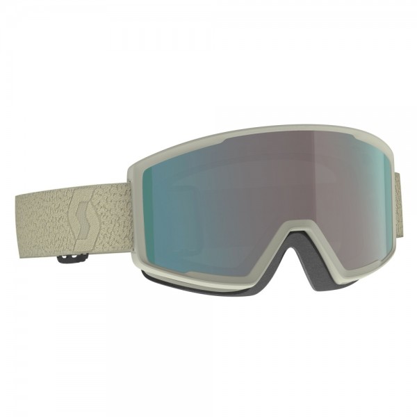 Syza për skijim / Scott FACTOR PRO light beige-enhancer aqua chrome S2