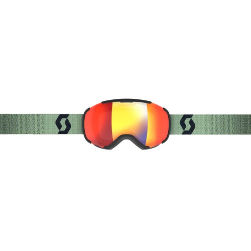Syza për skijim / SCOTT FAZE II soft green-black-enhancer red chrome S2