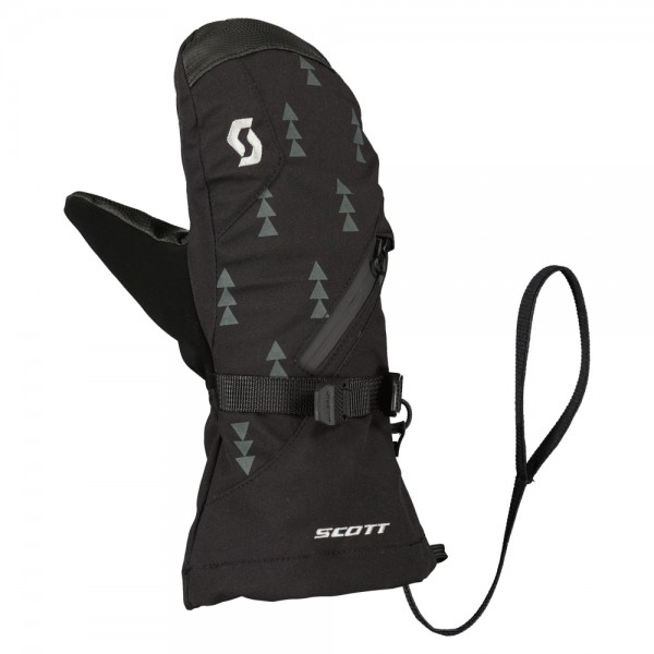 Dorëza për skijim për fëmijë / Scott JR ULTIMATE PREMIUM MITTEN black-dark grey - 23
