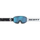 Syza për skijim / SCOTT FACTOR PRO black-white-AMP aurora green chrome S1