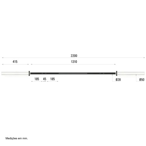 Shufra olimpike 220 cm Cross challenge 450 