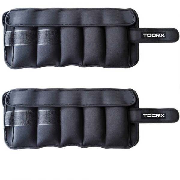 Pesha për këmbë dhe duar 2 x 2.5 kg / Toorx - AHF-093