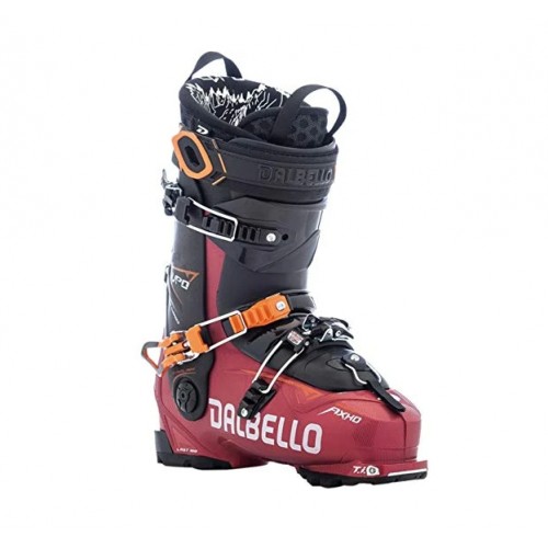 Këpucë për skijim / Dalbello - LUPO AX HD metal red - black - 19