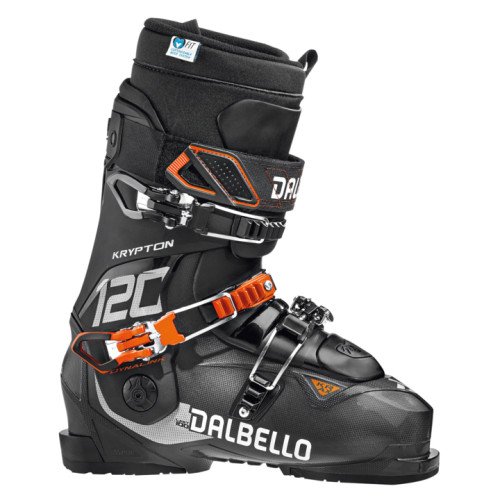 Këpucë për skijim / Dalbello - KRYPTON AX 120 ID black - black - 19