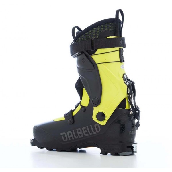 Këpucë për skijim / Dalbello - QUANTUM FREE 110 black - acid yellow - 21 