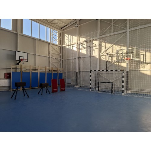 Sportingu përfundon me sukses projektin e rradhës në Maqedoninë e Veriut për furnizimin me pajisje sportive - Sallën e Edukatës Fizike për Shkollën Fillore 9 - vjeçare ''Zini Hani'' - Veleshtë