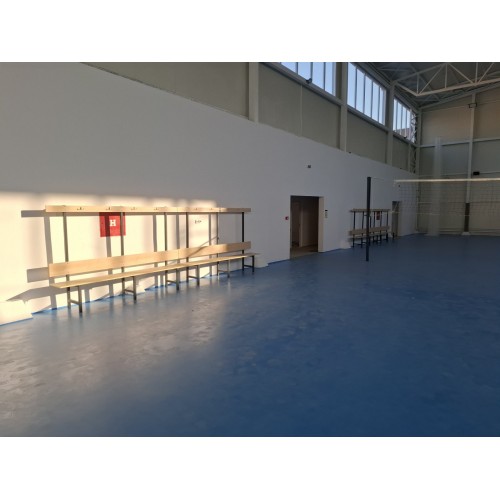 Sportingu përfundon me sukses projektin e rradhës në Maqedoninë e Veriut për furnizimin me pajisje sportive - Sallën e Edukatës Fizike për Shkollën Fillore 9 - vjeçare ''Zini Hani'' - Veleshtë